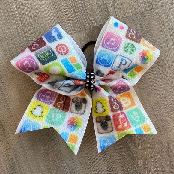 Other - BOGO1️⃣🆓 Social Media Trends Sparkle Cheer bow